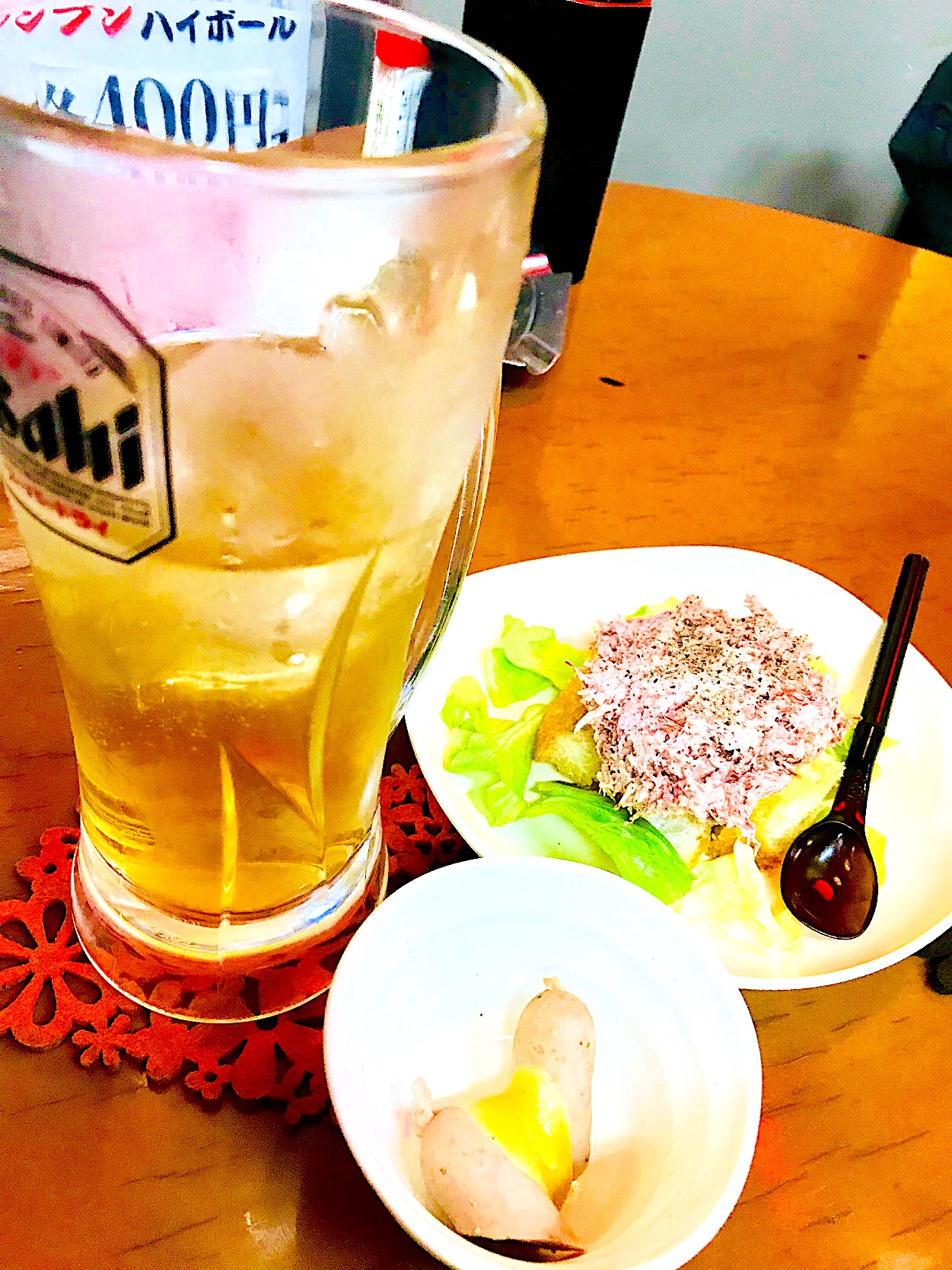 マヨコンビーフとカミナリハイボール Y Snapdish スナップディッシュ Id 0rscla