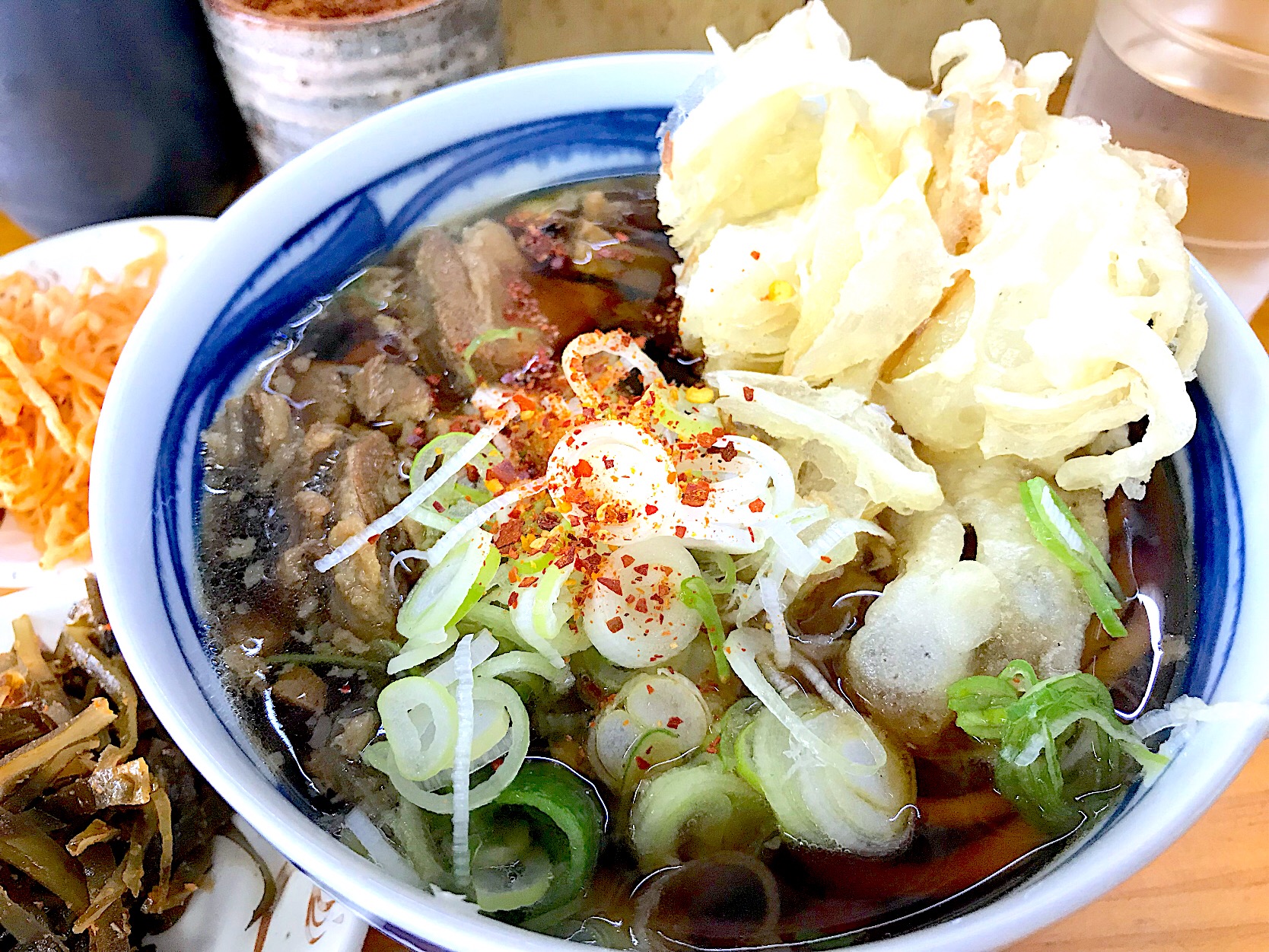 今浪うどんのどきどきうどん 肉の小に玉ねぎ天入り みほままこ Snapdish スナップディッシュ Id Trmvza