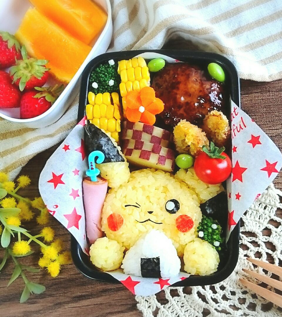 ピカチュウの遠足弁当 Erinko05 Snapdish スナップディッシュ Id 4xl4pa