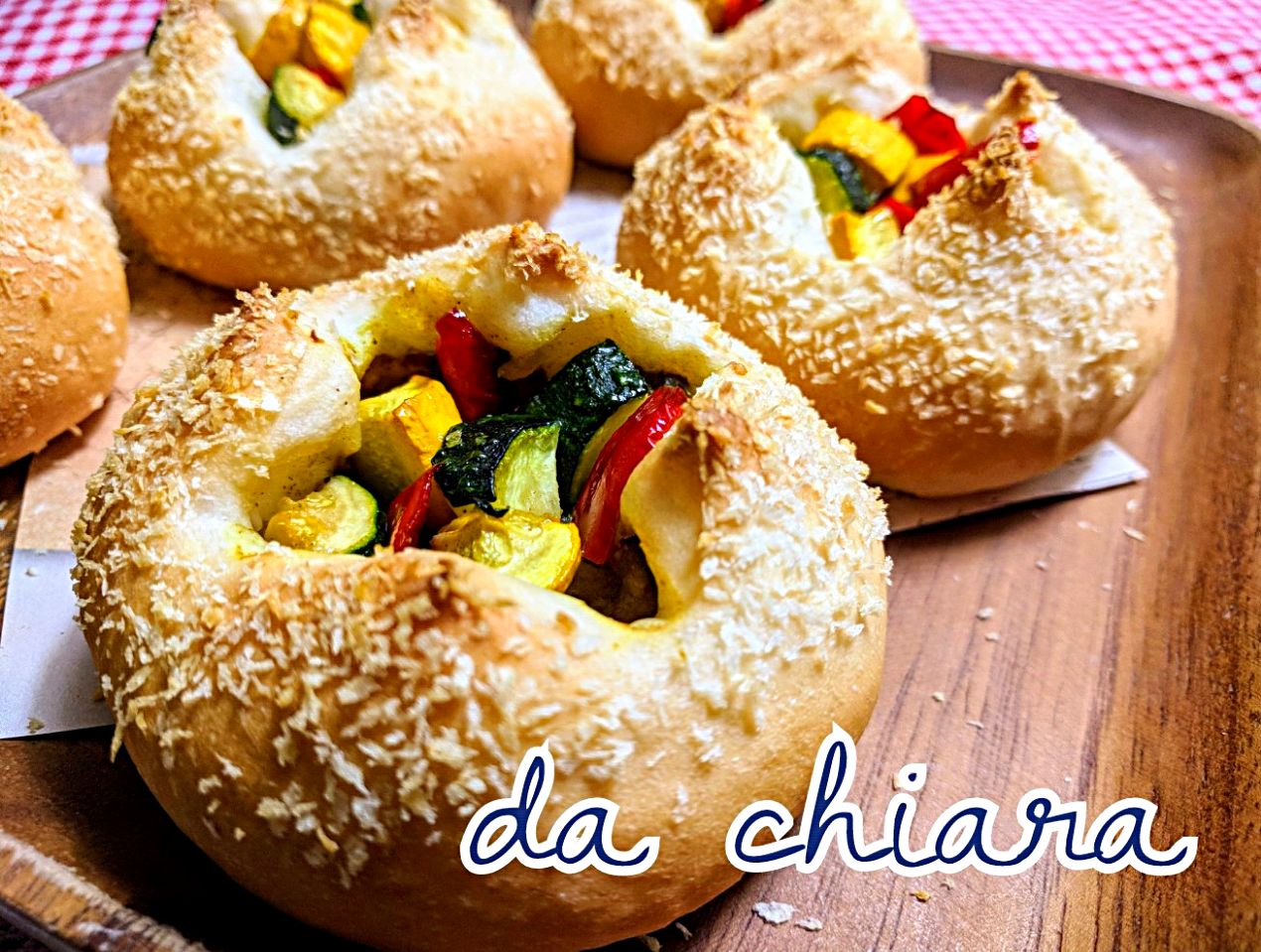 Chiaraの夏野菜とキーマカレーのスパイシー焼きカレーパン Chiara Snapdish スナップディッシュ Id bx4a