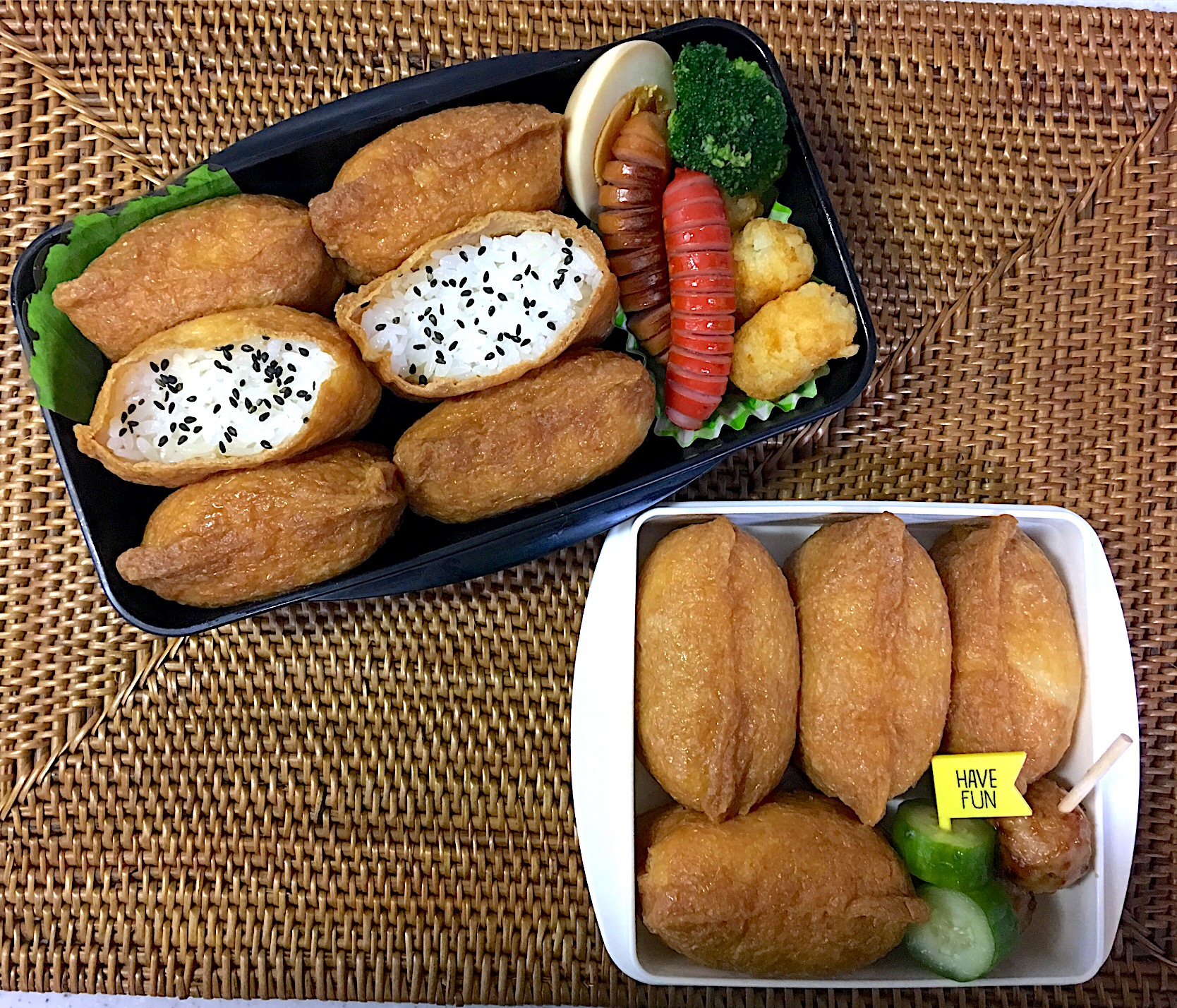 部活弁当 高校生男子弁当 おいなりさん よちこ Snapdish スナップディッシュ Id Skidqa