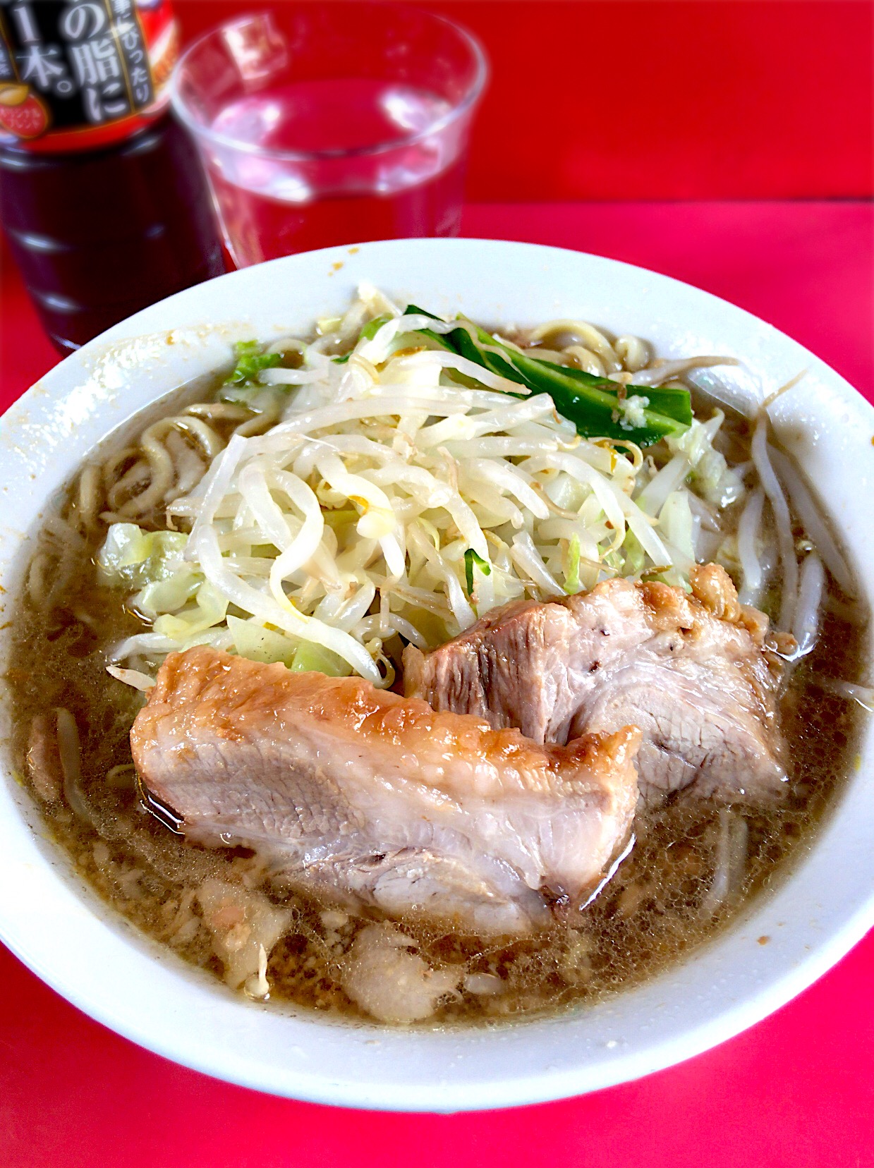 ラーメン 麺少なめ ニンニク抜きほか普通 ラーメン二郎 三田本店 Morimi32 Snapdish スナップディッシュ Id L8mhra