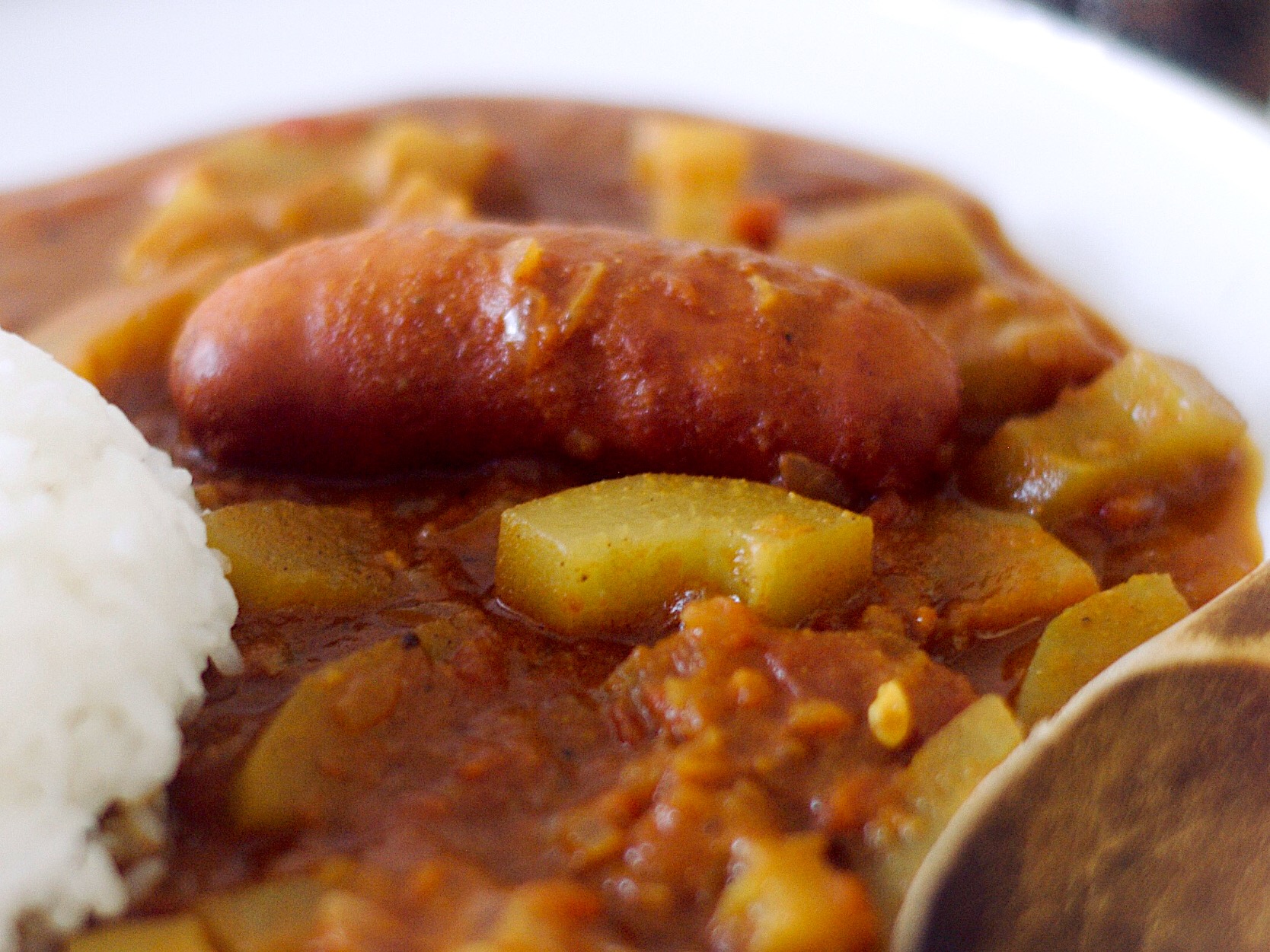 カレー粉でパパパッとスパイシー夏カレー ウリとナスそしてウインナー Alttab Snapdish スナップディッシュ Id Zblgsa