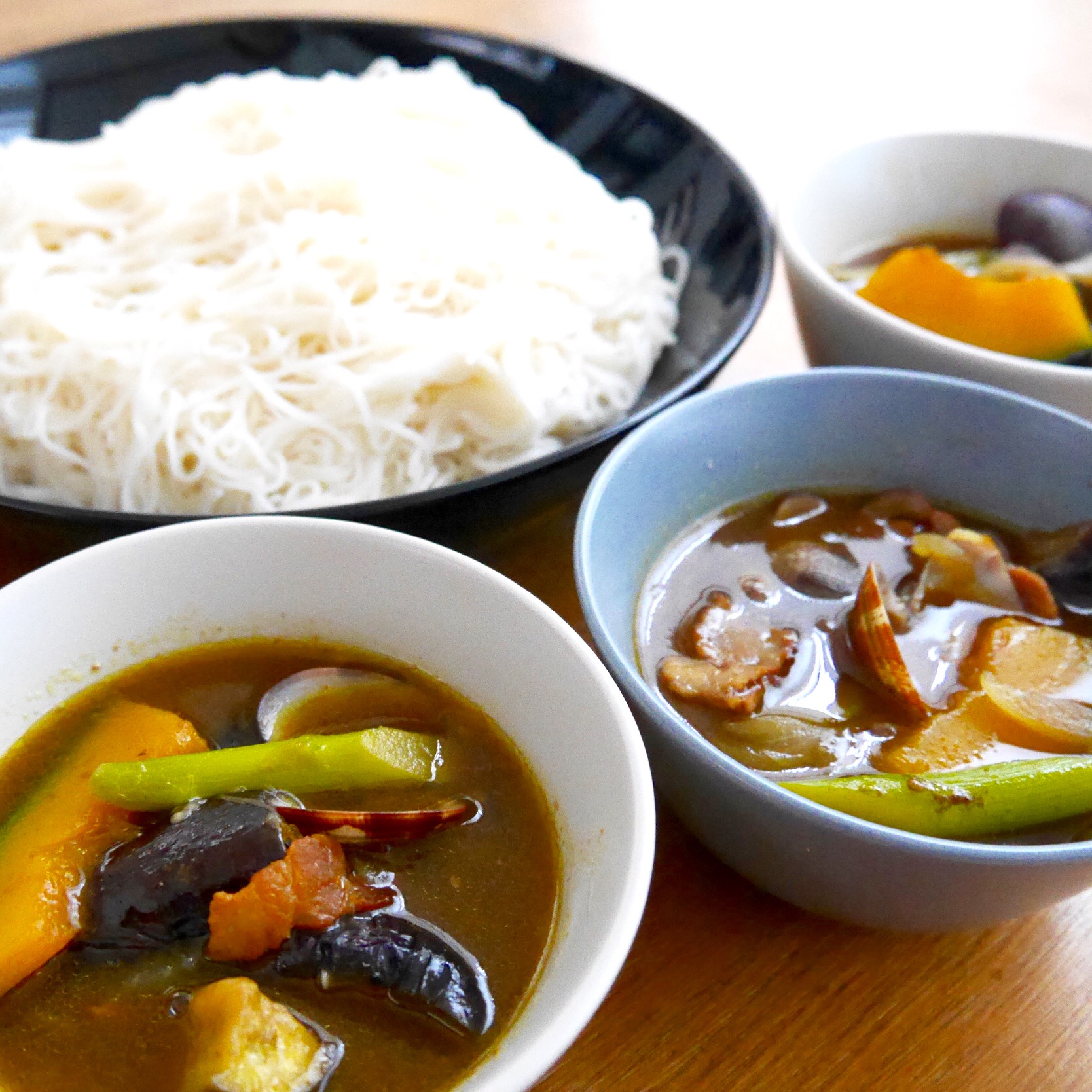 素麺deカレーつけ麺 Mahomaho Snapdish スナップディッシュ Id 09sfna