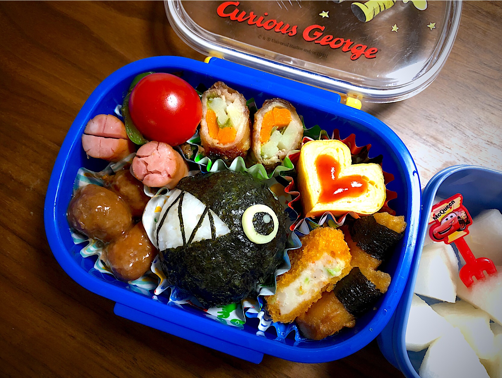 キャラ弁 スーパーマリオのワンワンおにぎり Ma Chan Snapdish スナップディッシュ Id C4tcwa