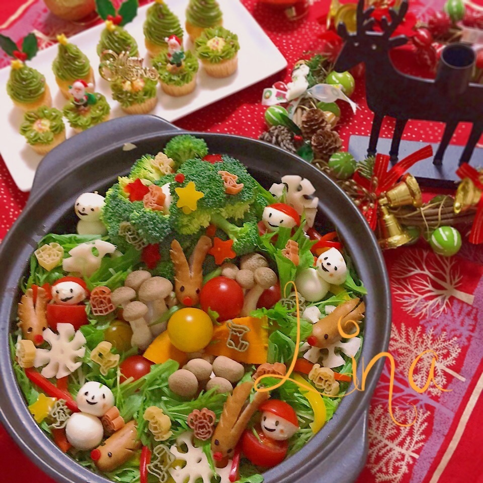 Xmasシーズンの鍋パーティーにトマトデコ鍋 Event Cooking Snapdish スナップディッシュ Id K50e9a