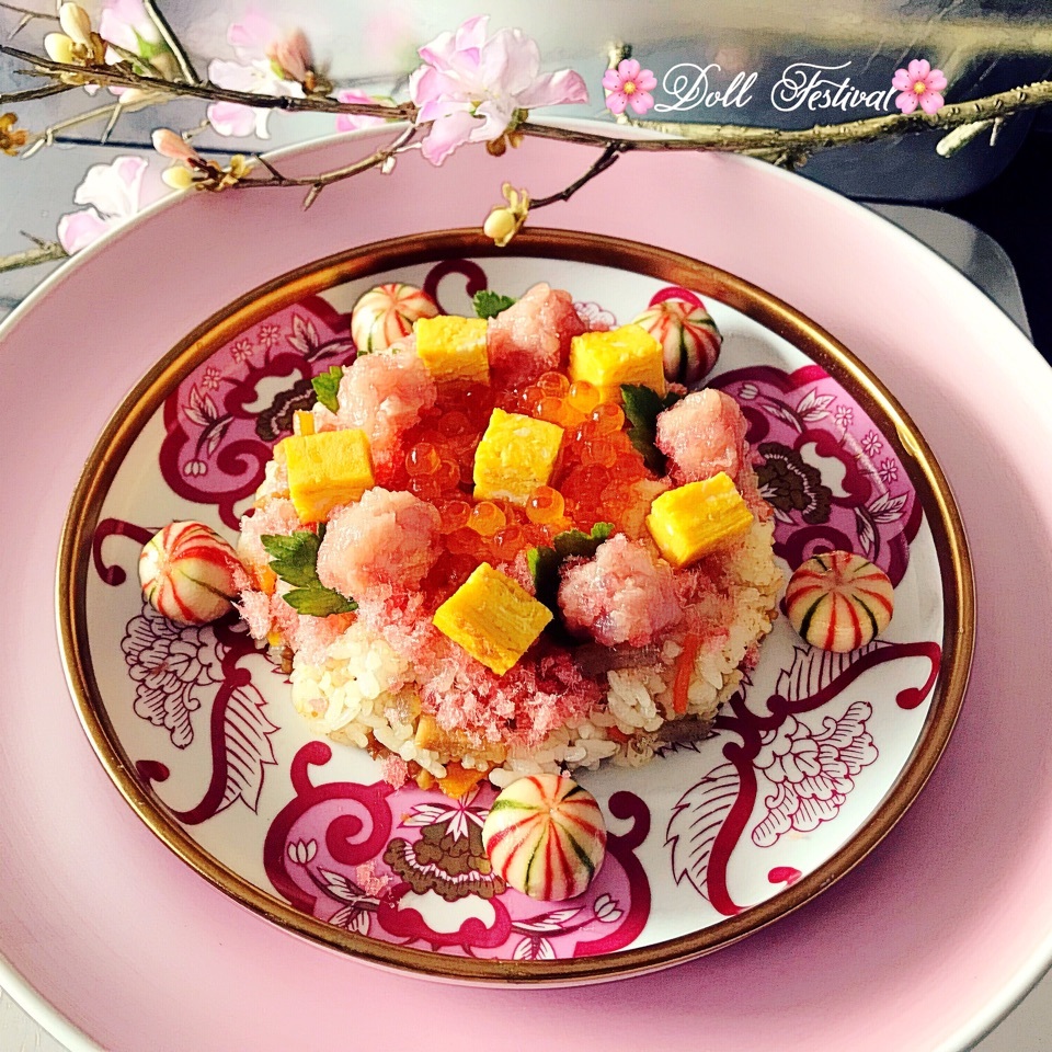 🎎雛祭り🌸ちらし寿司