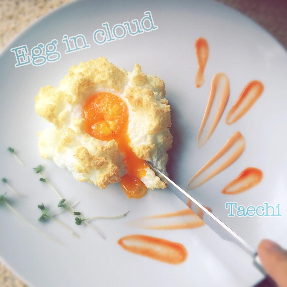 進化系目玉焼きお洒落にエッグインクラウド Taechi309 Snapdish スナップディッシュ Id Ub5eua