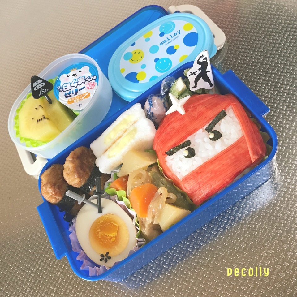 小5 息子弁当 Lego 忍者 風な 忍者キャラ弁 みきじょ Snapdish スナップディッシュ Id 0qgnca