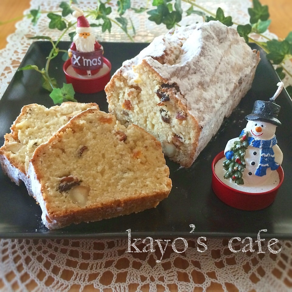 シュトーレン風 パウンドケーキ Kayopy Snapdish スナップディッシュ Id Jmtz0a