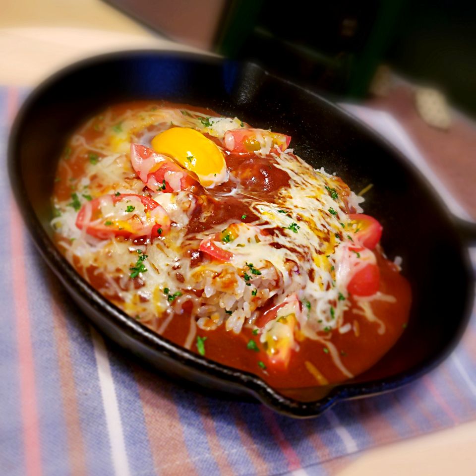 焼きトマトチーズカレードリア Mi Neneco Snapdish スナップディッシュ Id Rrkfka