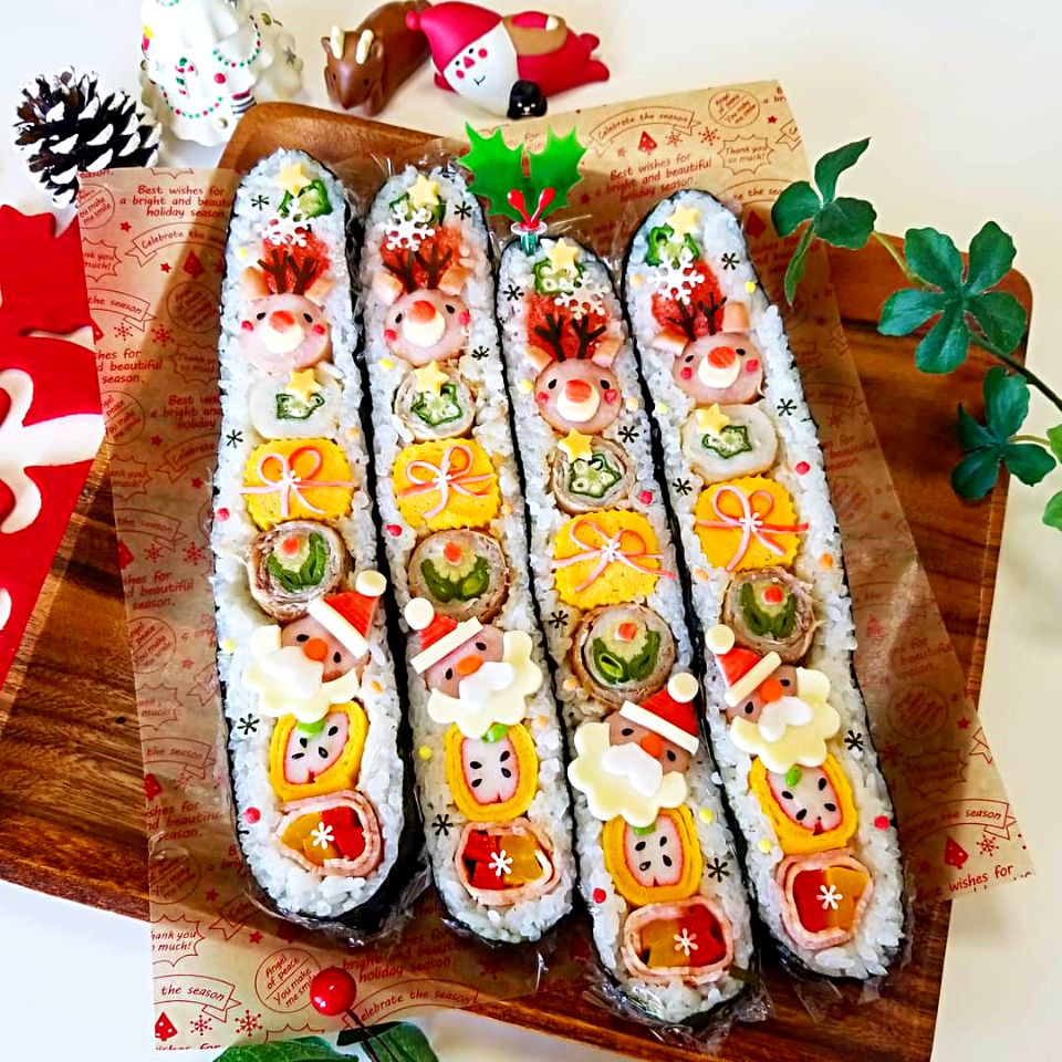 クリスマスデコのおにぎらずデコおにロング Ayano Adsh Snapdish スナップディッシュ Id Ekimpa