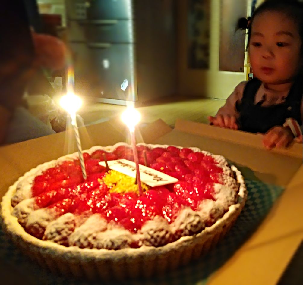 イチゴのタルト 下の孫の 歳の誕生日 キルフェボン イチゴのタルト 誕生日ケーキ Mitsuhiro S Snapdish スナップディッシュ Id I8gora