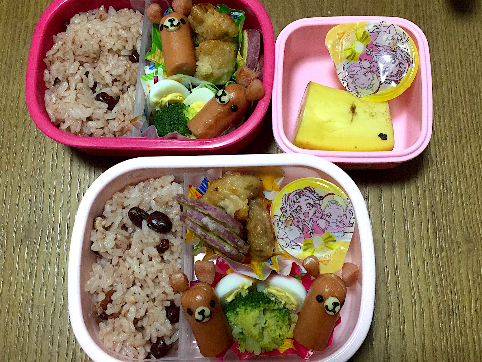 1月24日姉妹の幼稚園お弁当 おにぎり Snapdish スナップディッシュ Id Jrz1ea