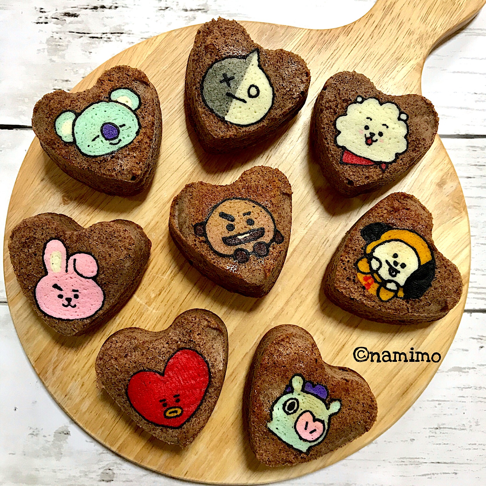 Bt21のデコブラウニー Namimo Snapdish スナップディッシュ Id 0mn04a