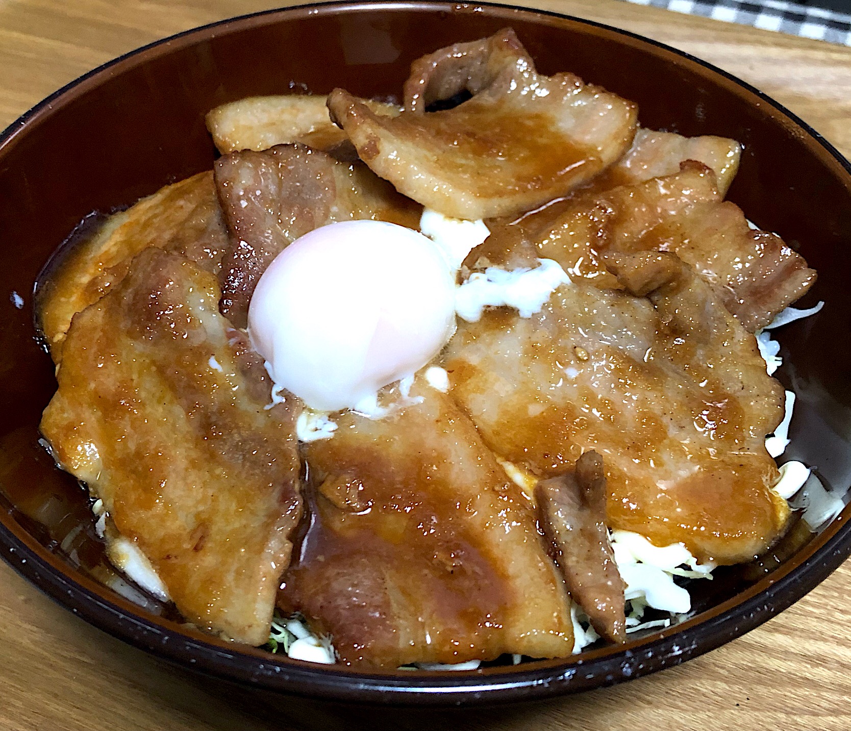 温玉のせスタミナ豚焼肉丼 まぁたん Snapdish スナップディッシュ Id A59cja