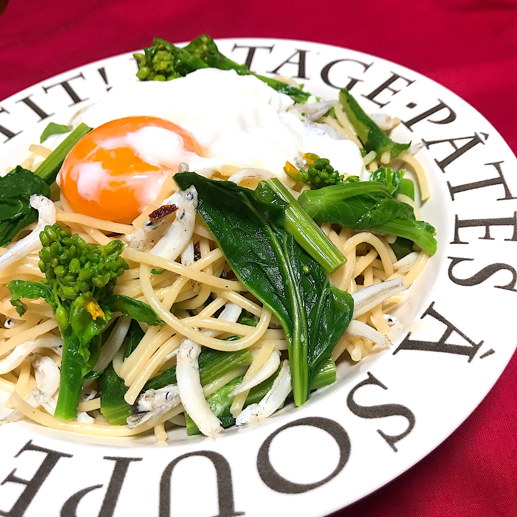 菜の花と釜揚げしらすの和風パスタja全農たまご株式会社 ばろん Snapdish スナップディッシュ Id Wmfr5a