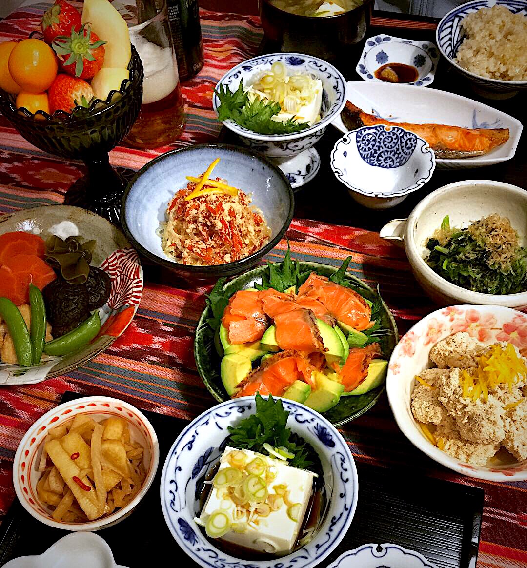 和食晩ご飯晩酌ふたりご飯 地味飯あっさりご飯 自作の器ゆっくりご飯のんびり暮らし Blueberry Snapdish スナップディッシュ Id 8k01ra