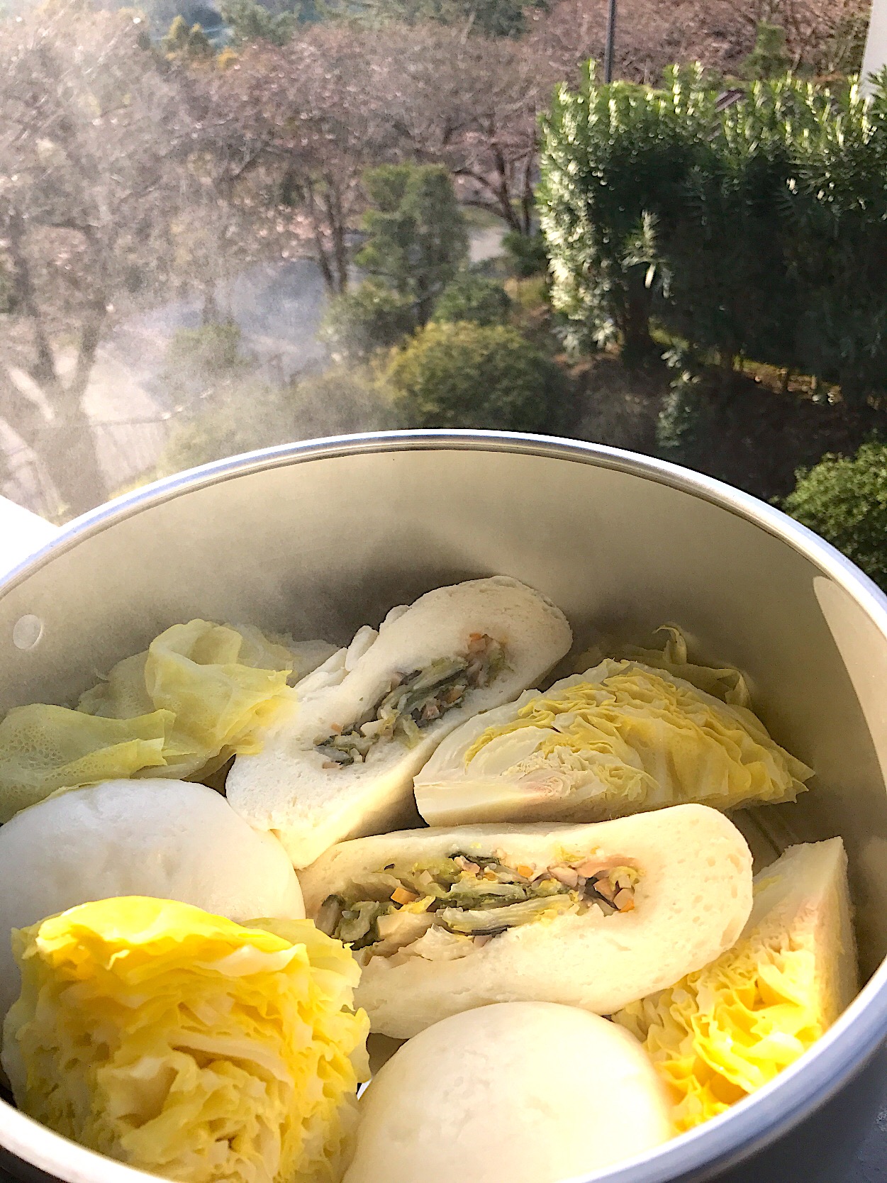 横浜中華街 北京飯店の中華まん 野菜饅頭と蒸しキャベツ シュトママ Snapdish スナップディッシュ Id En5oza