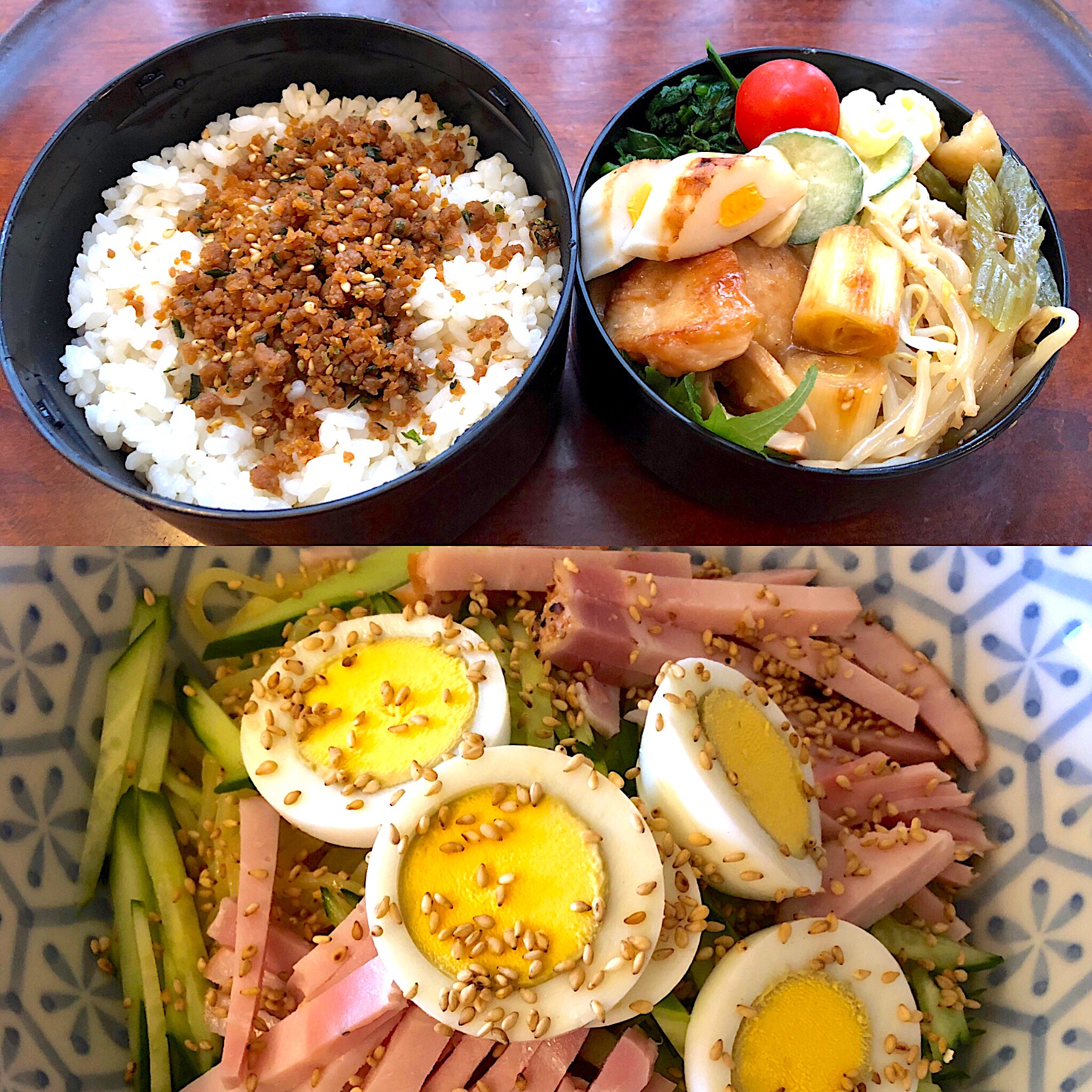 昨日のお弁当と今日の冷やしラーメン息子弁当 冷やしラーメン 札幌 中島公園 Snapdish Macaroni Yukie Torise Snapdish スナップディッシュ Id Rkwaka