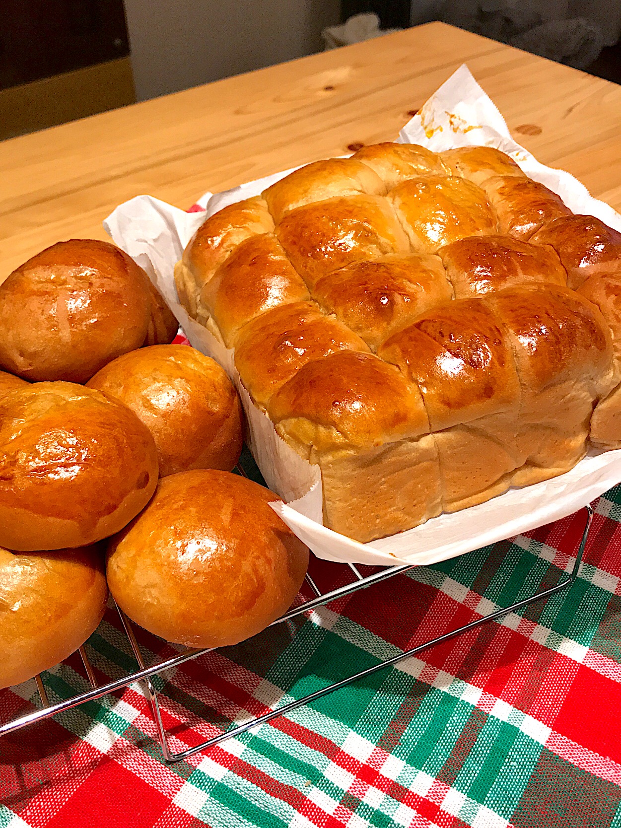 黒糖ちぎりパン あんぱん 焼きたて 手作り ふわふわ もちもち あずき Snapdish スナップディッシュ Id Rsxmpa