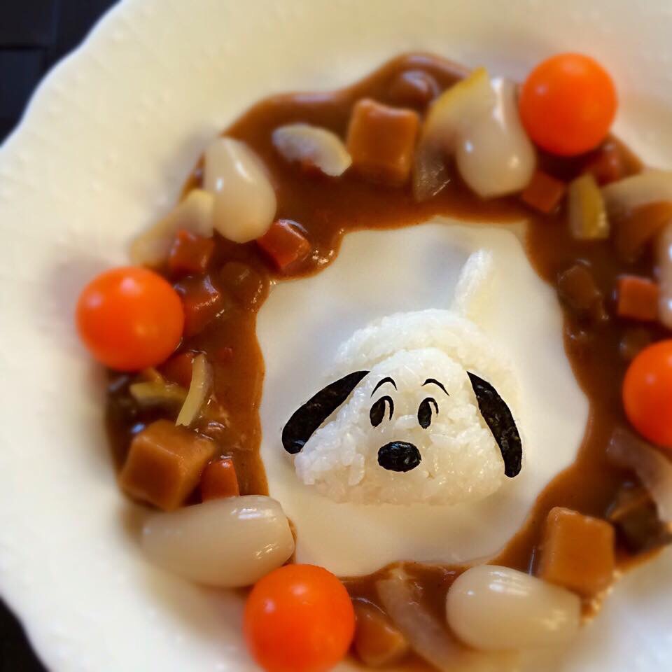 Snoopyキャラカレーyamasa Soy Sauceyamasasnoopysnapdish Hiromiromi Snapdish スナップディッシュ Id X10sma