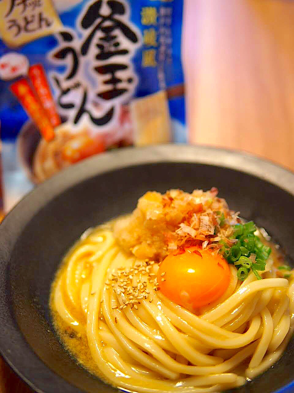 新商品 火も使わない 包丁もいらない エバラ プチっとうどん 讃岐風釜玉うどん料理のお姉さん お兄さん 料理のお姉さんとお兄さん Snapdish スナップディッシュ Id Z854da