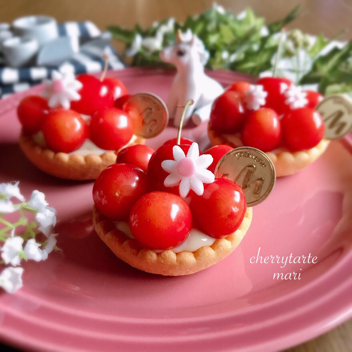 さくらんぼタルト カヌレさくらんぼタルト お菓子作り好きな人と繋がりたい まーり Mariyuiren Snapdish スナップディッシュ Id X9in5a