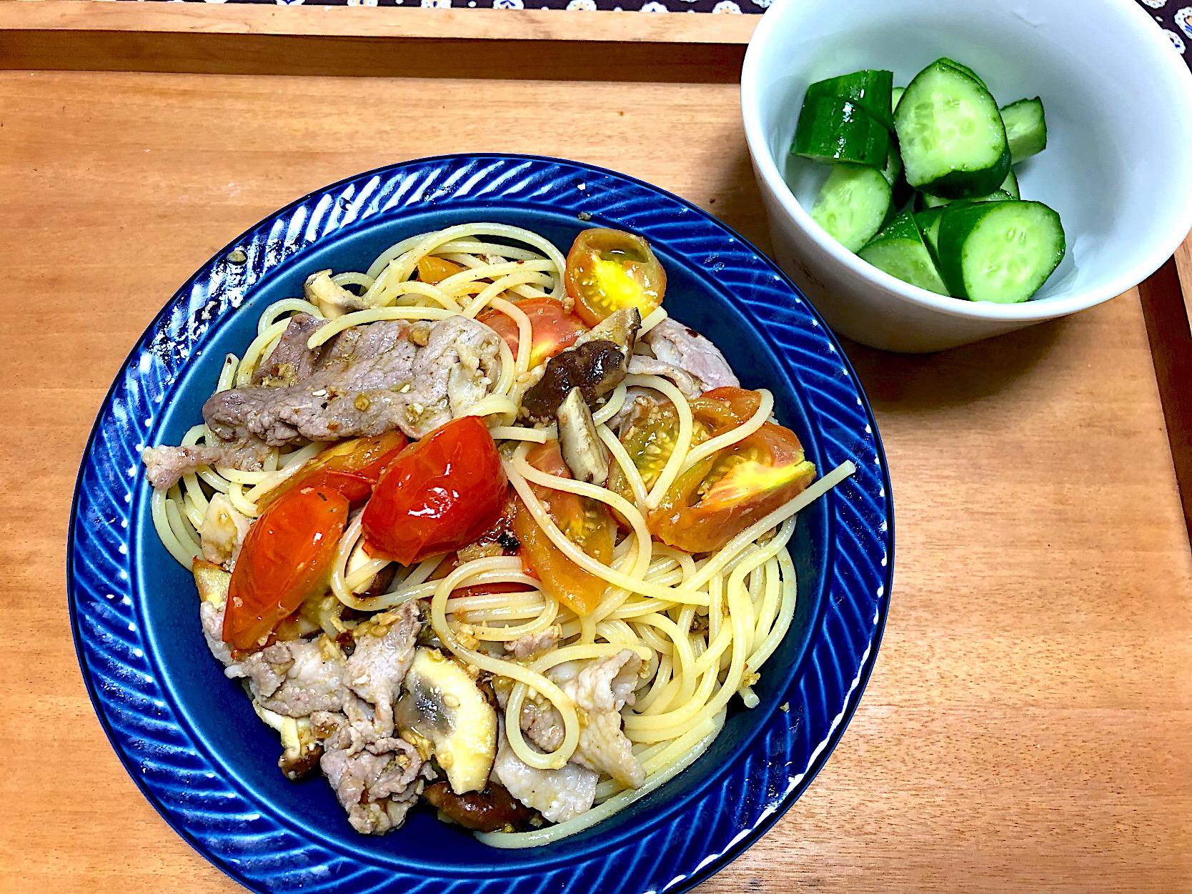 トマトパスタわさびアヒージョ味 わこ Snapdish スナップディッシュ Id Vfclaaa