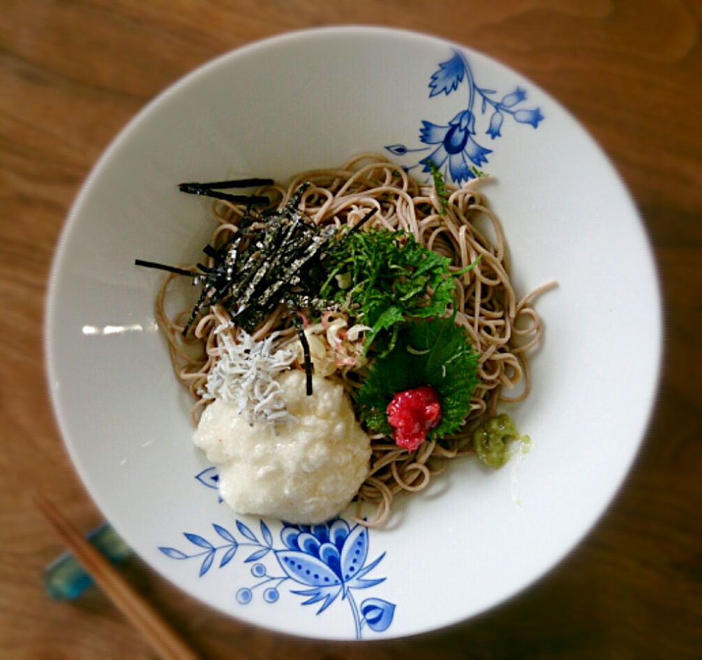 梅しらすとろろ蕎麦 古尾谷りかこ Snapdish スナップディッシュ Id Czylra