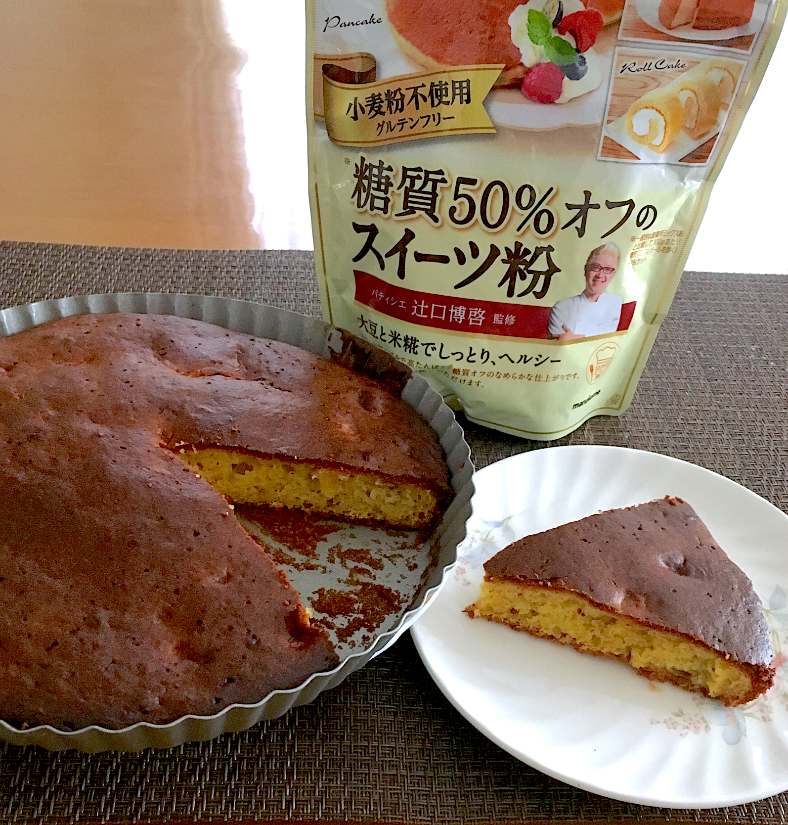 砂糖なし バターなし でも作れたよ グルテンフリーのシンプルバナナケーキ にゃふてん Snapdish スナップディッシュ Id Msy4fa