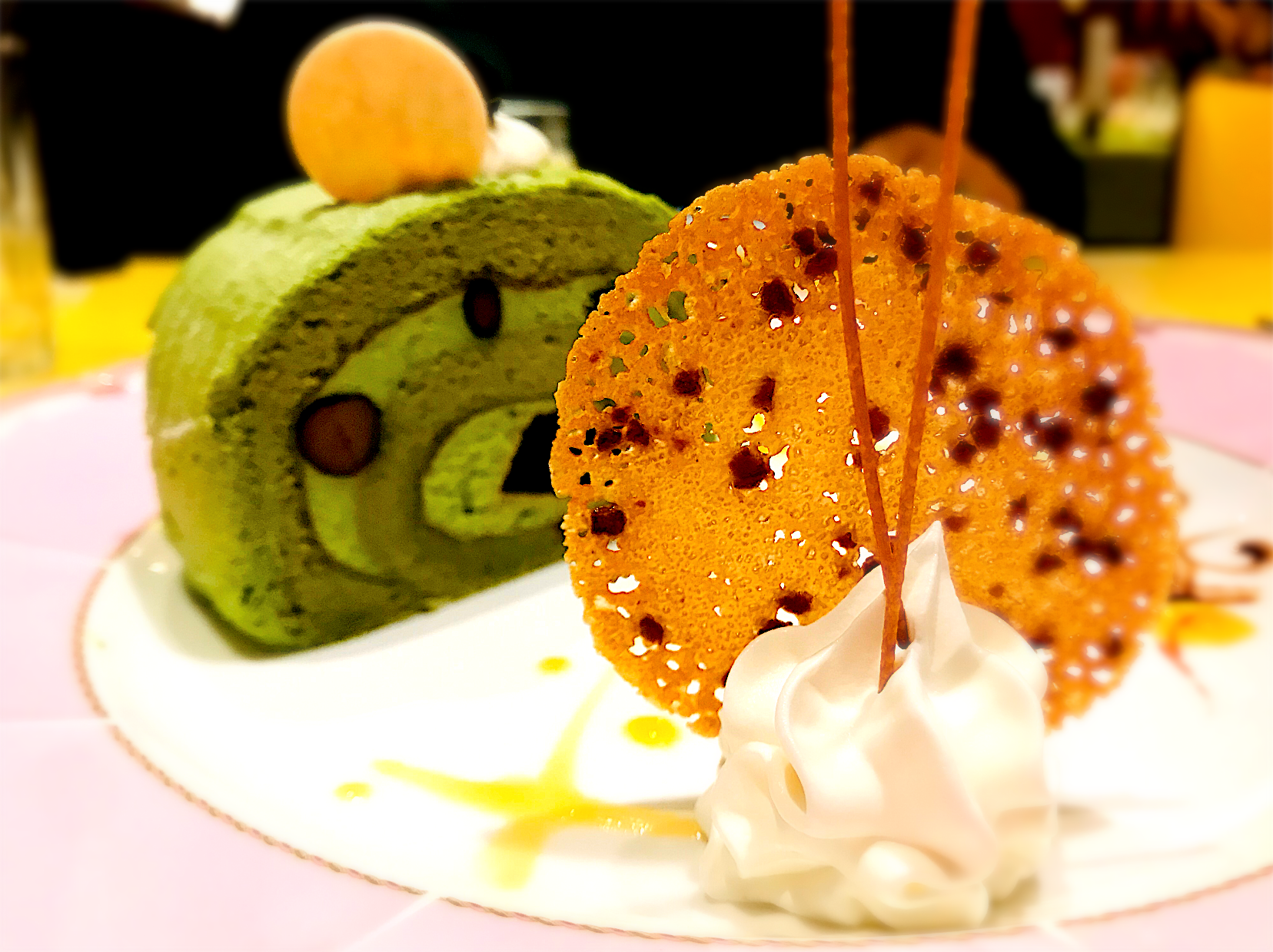 抹茶ケーキ🍰 Green tea cake 🎂