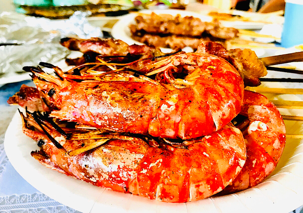 Grilled shrimp 🦐 焼き海老🦐