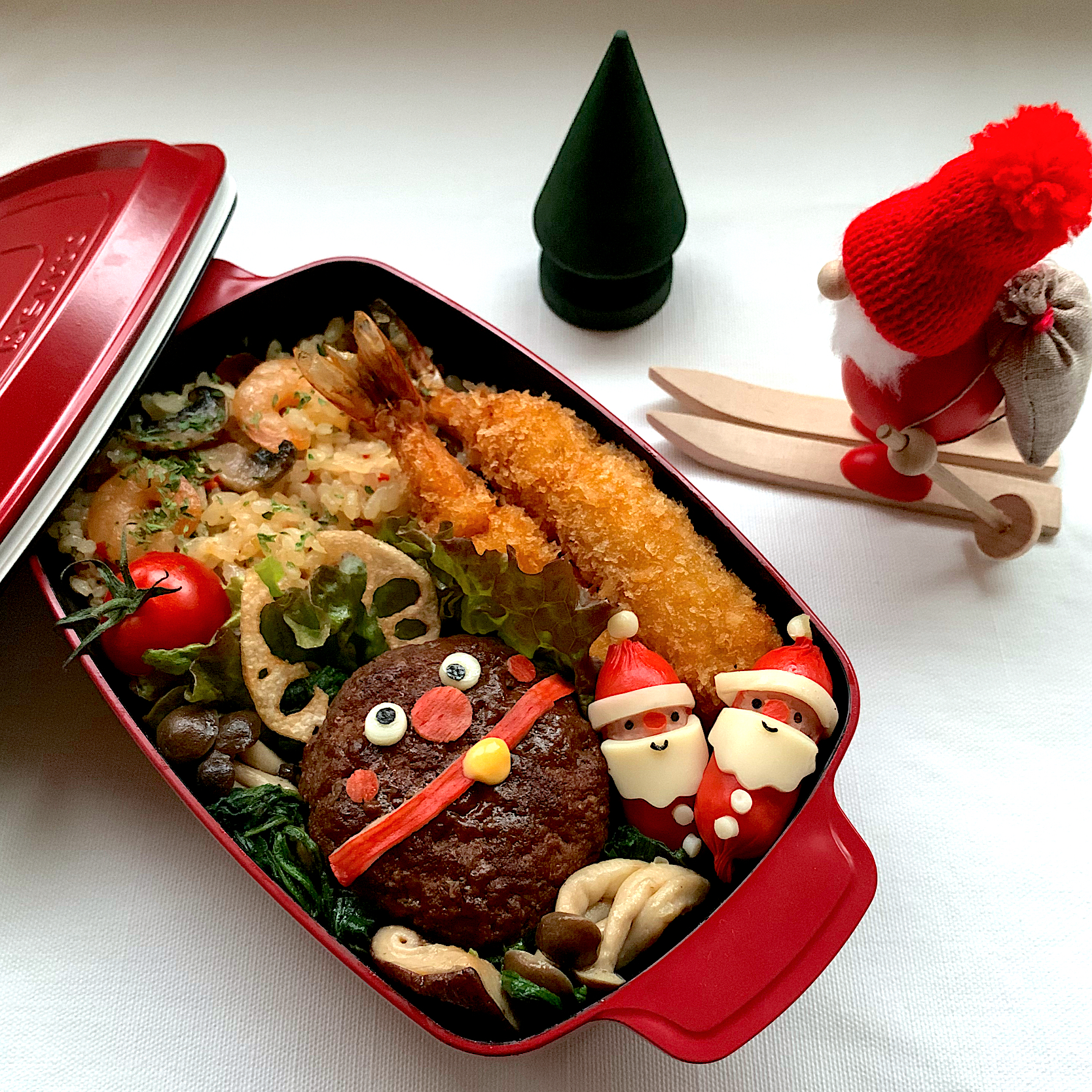 トナカイのハンバーグ弁当 Jarinko Snapdish スナップディッシュ Id R1htua トナカイのハンバーグ弁当 Jarinko Snapdish スナップディッシュ Id R1htua