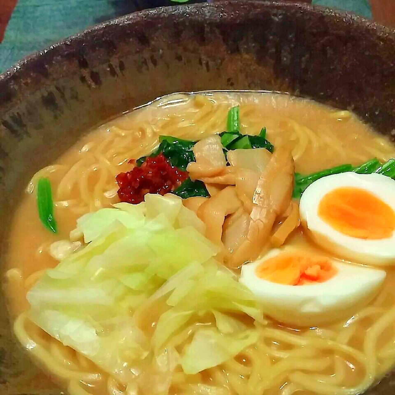 にんにく味噌ラーメン手作り辛味噌入 Miyuki Snapdish スナップディッシュ Id Kawrya