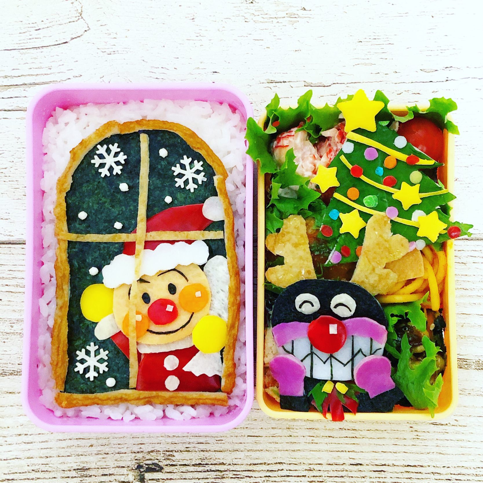 アンパンマンクリスマス弁当 ちえ Snapdish スナップディッシュ Id 0eusxa