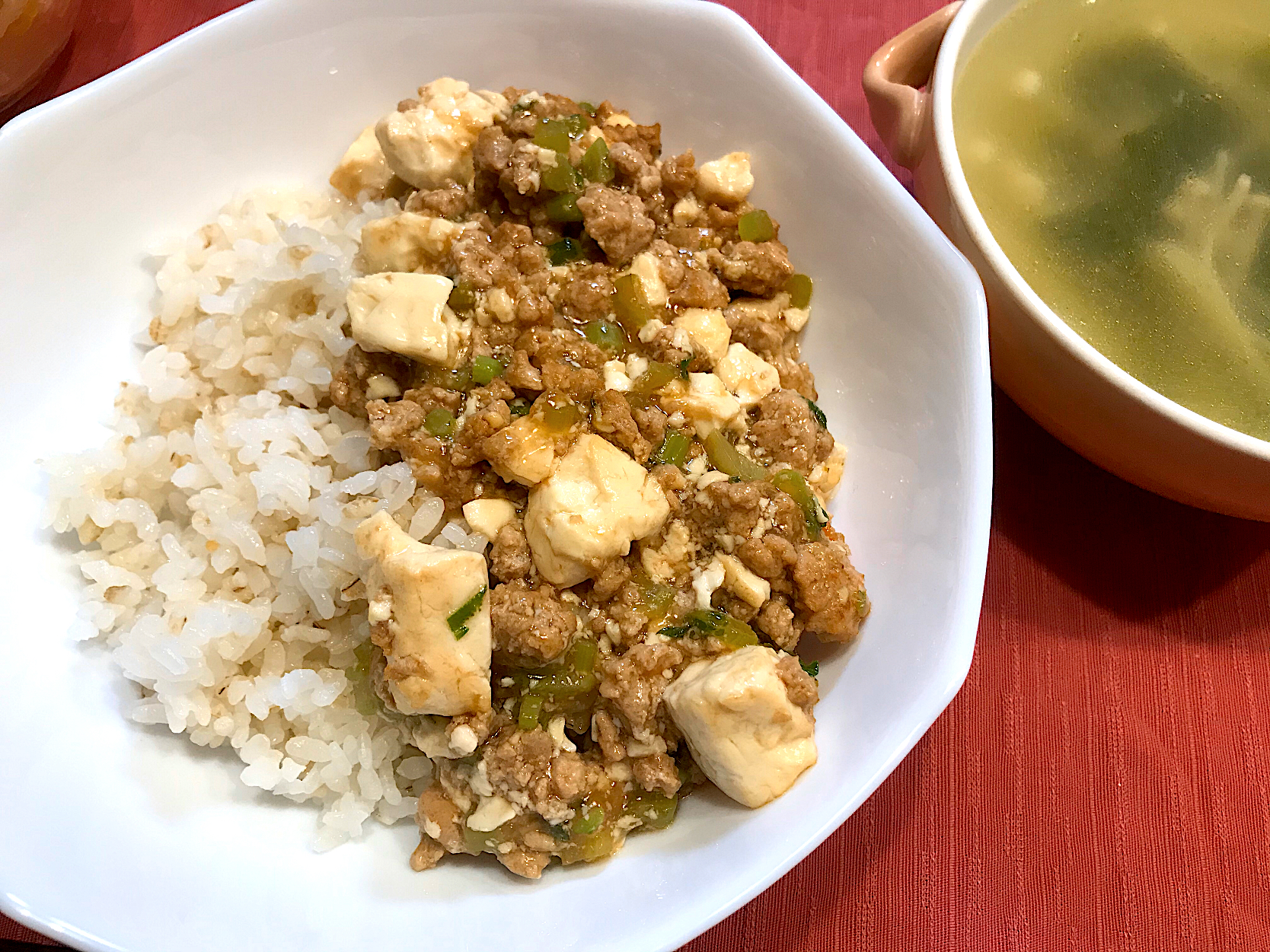 しゃなママさんのレシピで 麻婆豆腐丼 やにゃ Snapdish スナップディッシュ Id Gvj8va