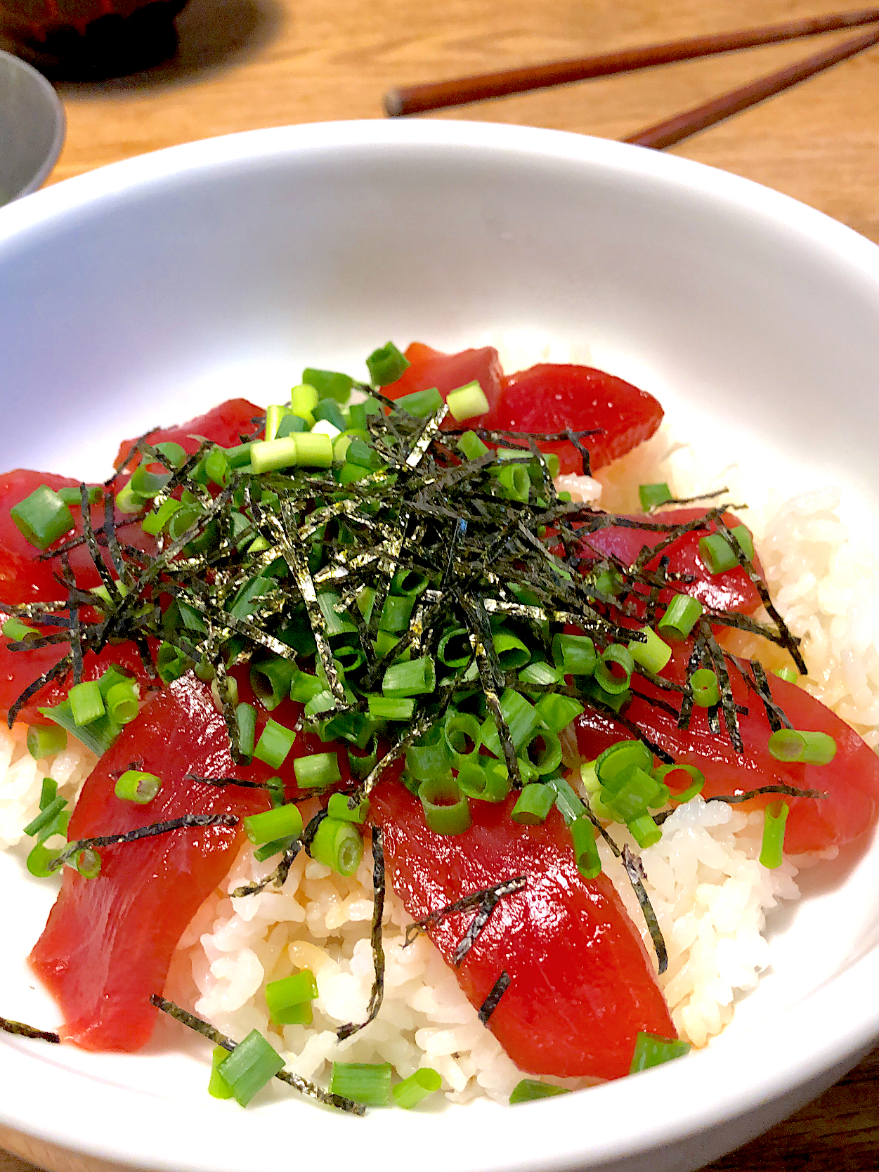 マグロ漬け丼