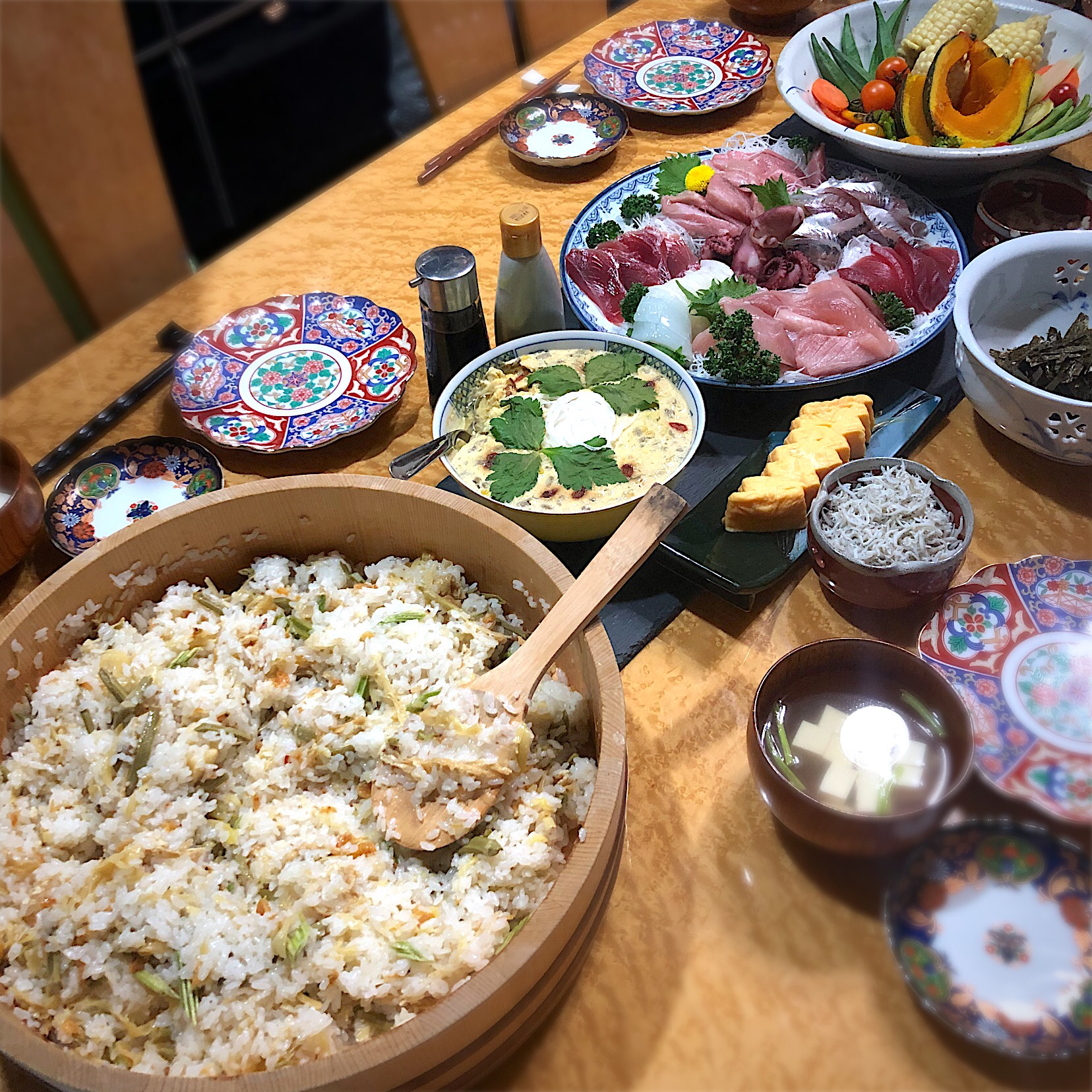 サミカさんの料理 竹の子と葉ごぼうのお寿司桜海老とイタドリ混入 佐野未起 Snapdish スナップディッシュ Id Y0s54a