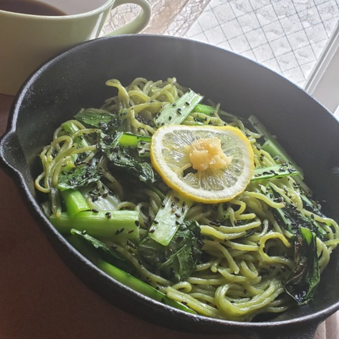 ワントーン風 茶蕎麦の中華鉄板焼き Mi Neneco Snapdish スナップディッシュ Id Zbepra