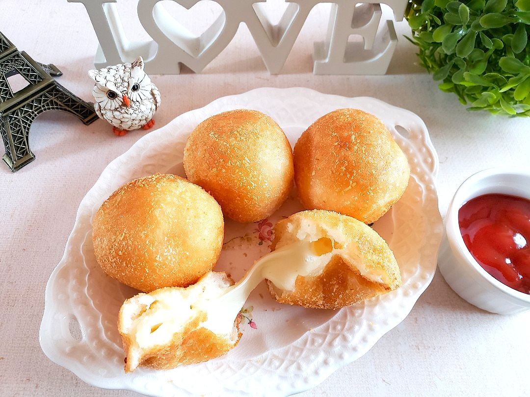 Mizukiさんのレシピ カリッともちもちのチーズボール ずんこたん Snapdish スナップディッシュ Id N5hyra