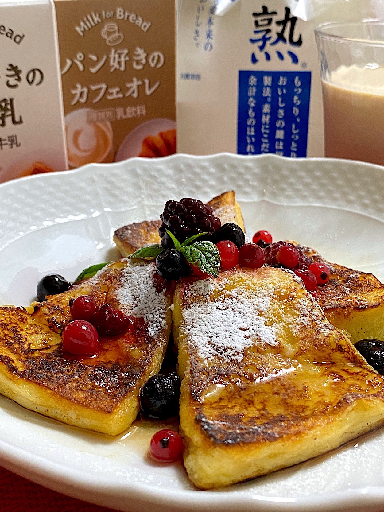 パン好きの牛乳超熟角食パン でメープルシロップたっぷりフレンチトースト Michiyo Shimizu Snapdish スナップディッシュ Id Qnuc0a