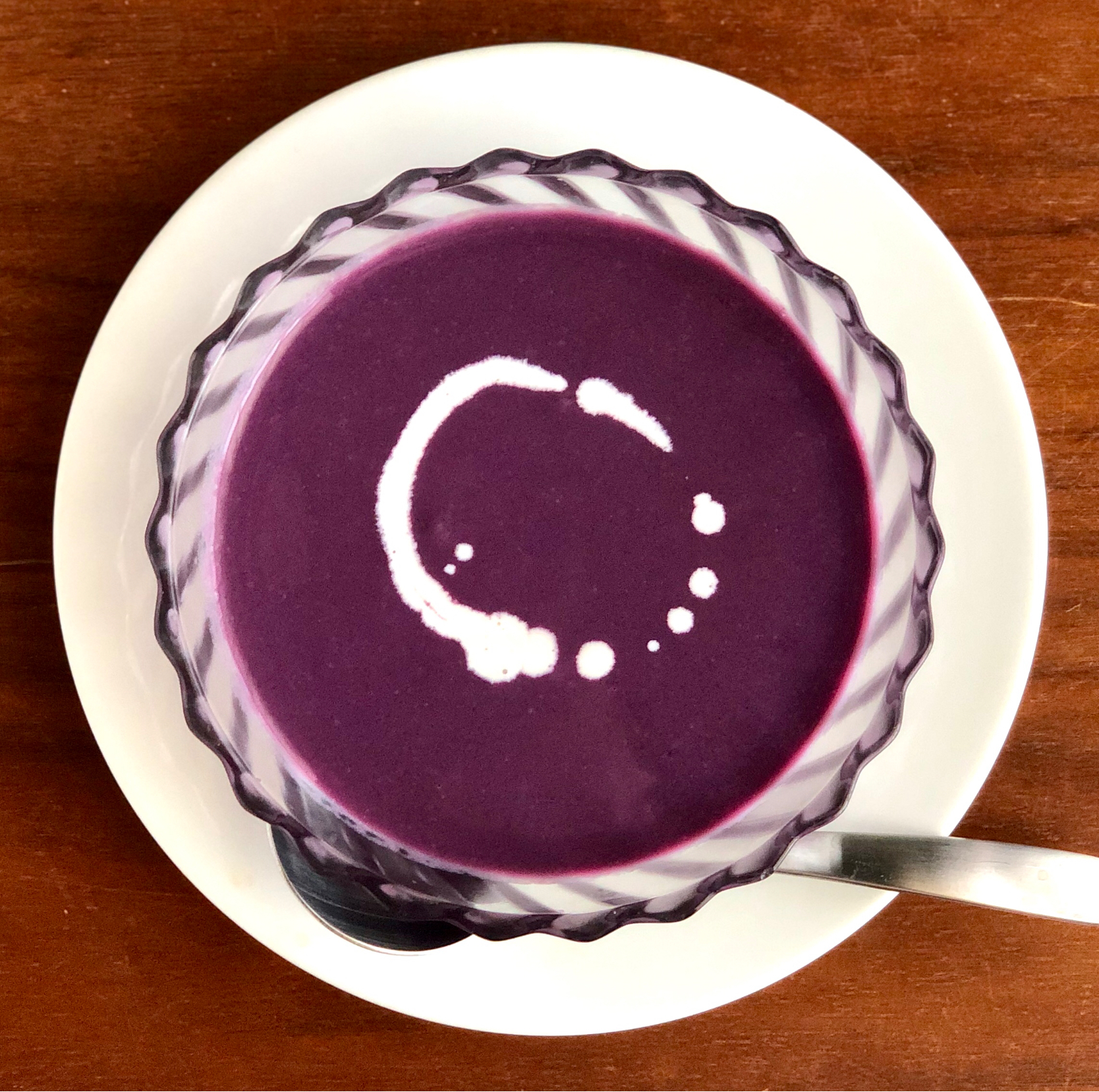 紫人参の冷製スープ Cold Purple Carrot Soup マユマユ Snapdish スナップディッシュ Id Etl4ga