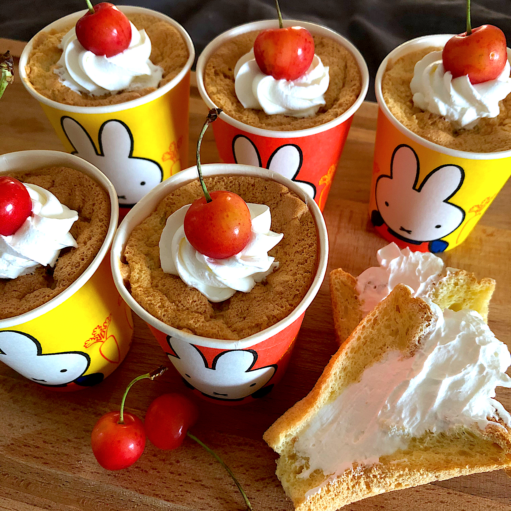 紙コップシフォンケーキ Emichococo625 Snapdish スナップディッシュ Id Uqub9a