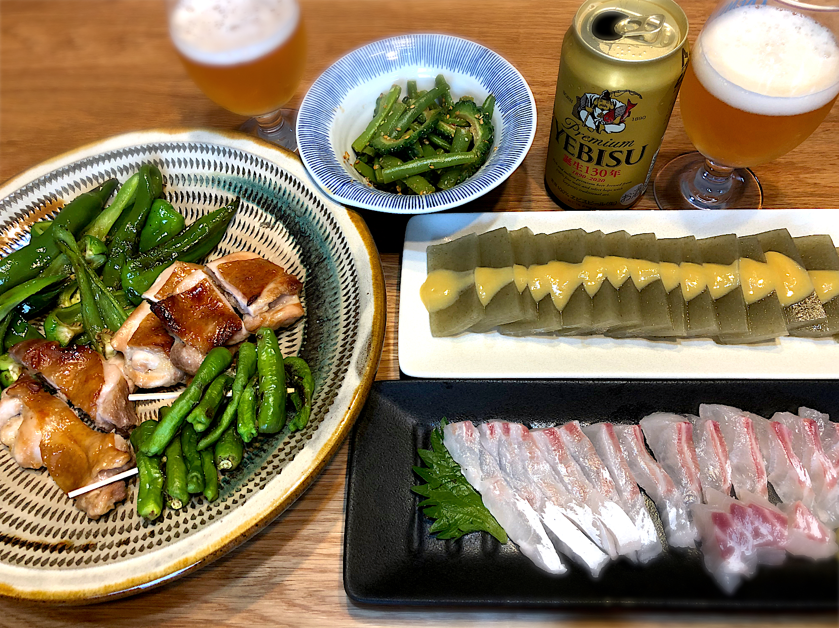 鶏の照り焼き 鯛の刺身 オキウト じゅんさん Snapdish スナップディッシュ Id Hp8b0a