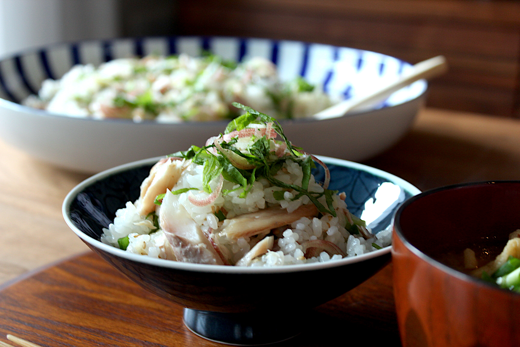 七海さんの料理 鯵の干物と夏の香味野菜でさっぱりちらし🥢#dancyu #重信初江さん #夏のお寿司