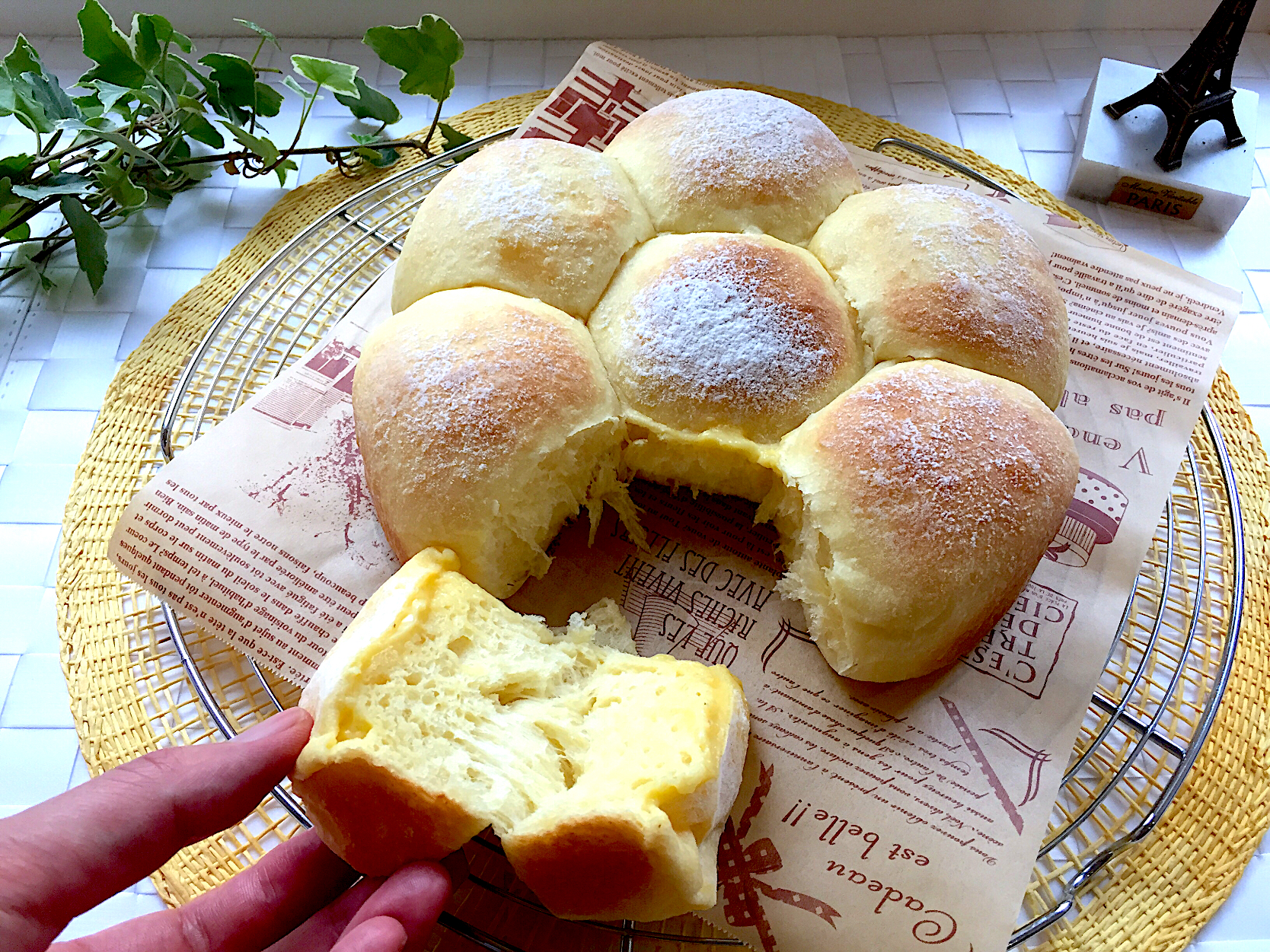 がぁがさんの料理 がぁがさんの料理 ミルクちぎりパン Ako Snapdish スナップディッシュ Id Oomfqa