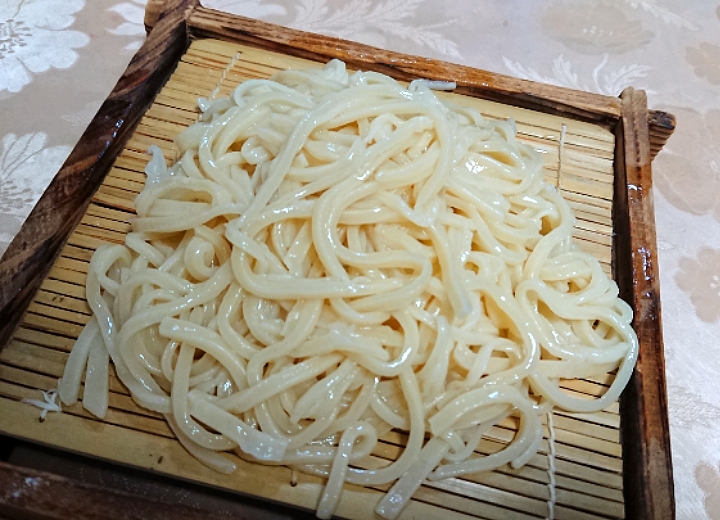 捏ねない朝うちレンジ早うどん 上州地粉 シンバママ Snapdish スナップディッシュ Id O8eo0a