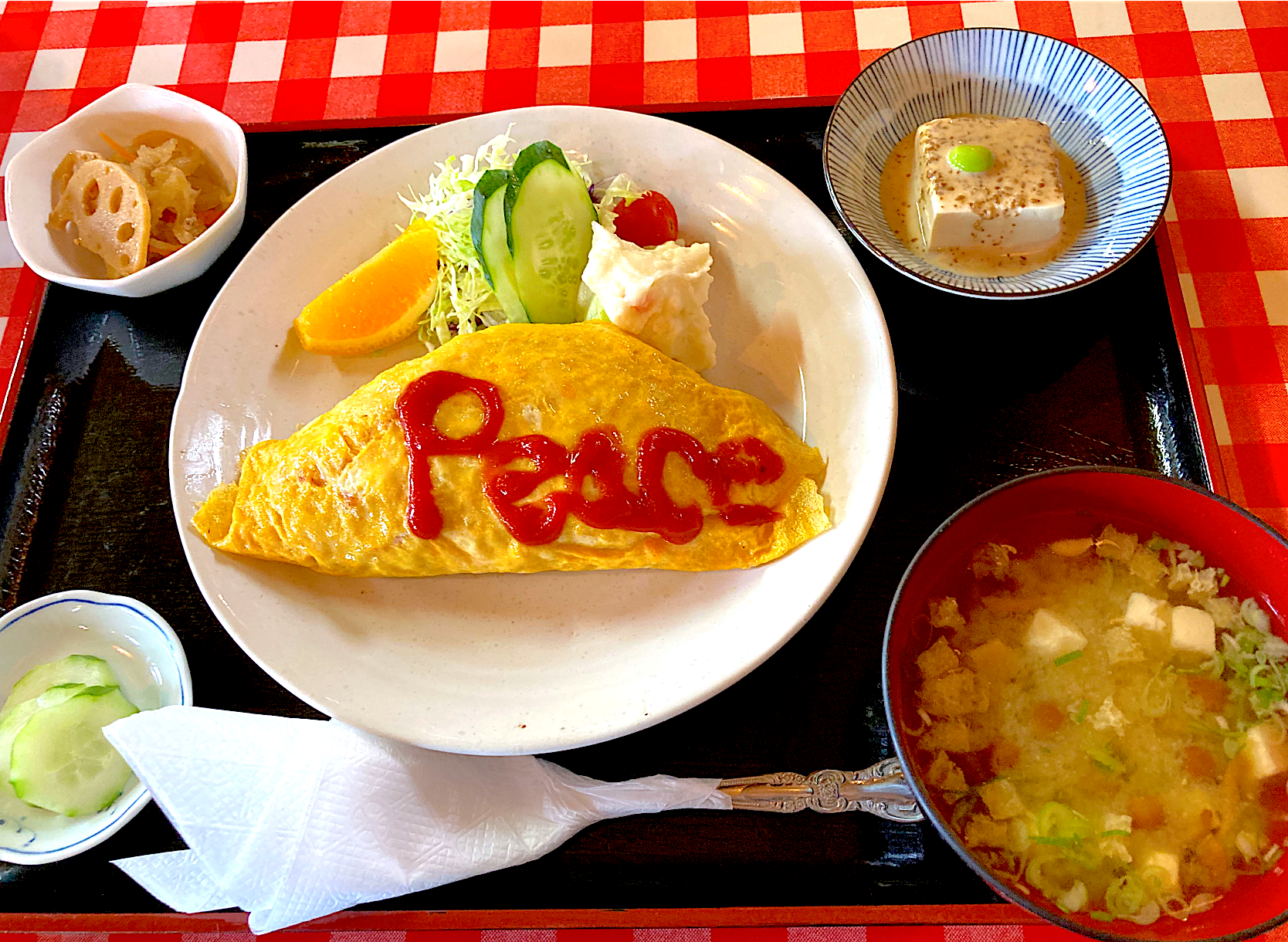 本日の賄い 7 14 オムライス定食 かぴかぴ Snapdish スナップディッシュ Id Afysqa