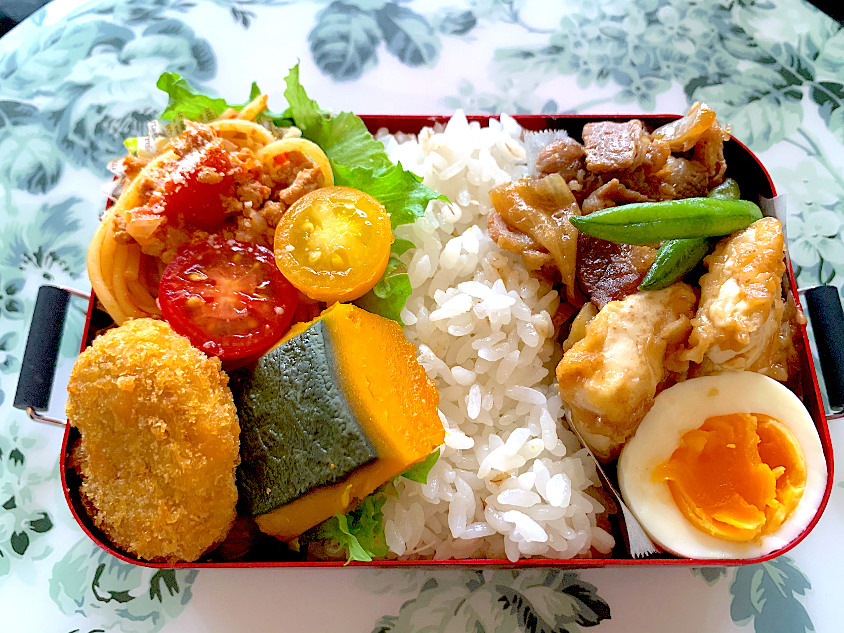 中1男子弁当 すき焼き風弁当 まりっぺ Snapdish スナップディッシュ Id Zaabsa